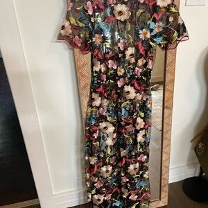 Lularoe Deanne II Embroidered Lace Maxi Pre-loved. No tags. Final price posted